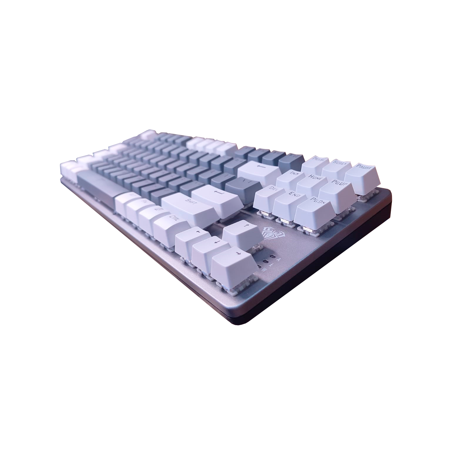Teclado Gamer Mecanico Aula F3287 Tkl Rgb Blue Switch Gris – imagen 2