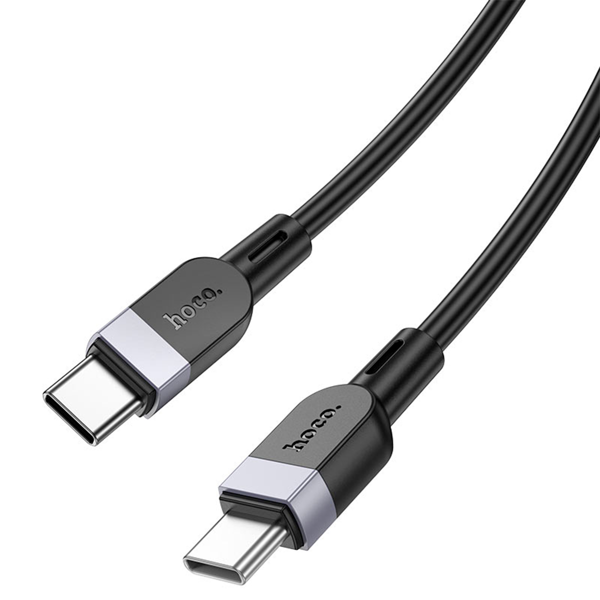 Cable Tipo C a Tipo C Hoco X109 2 Metro 60w Negro