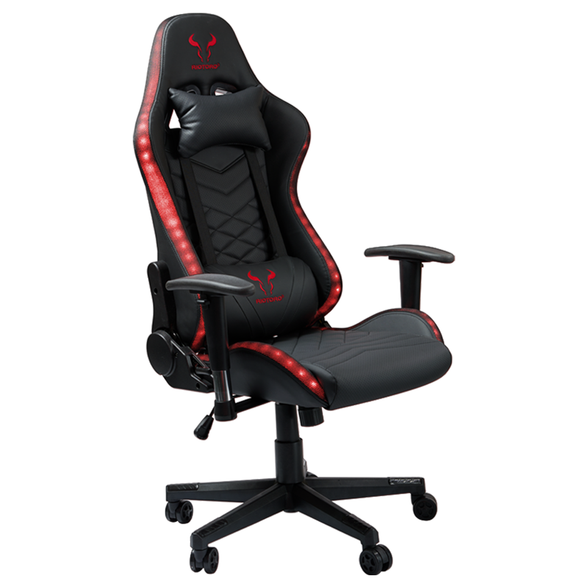 Silla Gamer Riotoro Spitfire X1s Rgb Negro