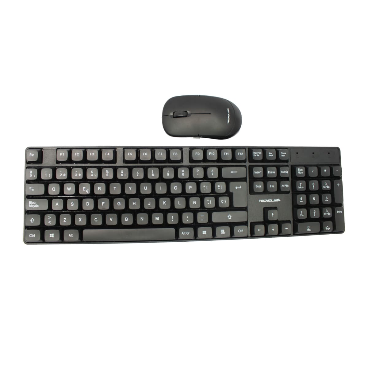 Kit De Teclado Y Mouse Inalámbrico Tecnolab Tl645 Negro – imagen 2