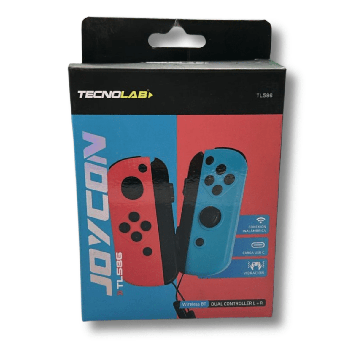 Control Tecnolab Tl586 Para Nintendo Switch Joy-con Neon – imagen 4