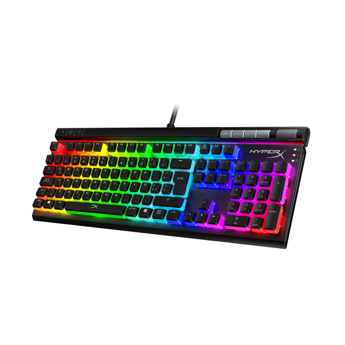 Teclado Gamer Hyperx Mecanico Alloy Elite 2 Rgb Negro – imagen 4