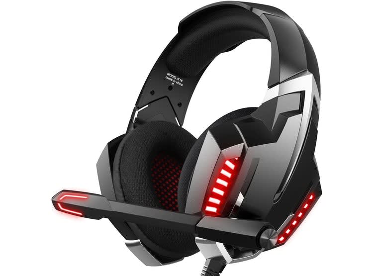 Audífonos Gamer Onikuma K18 Pc Ps4 Xbox Switch Negro Rojo – imagen 4