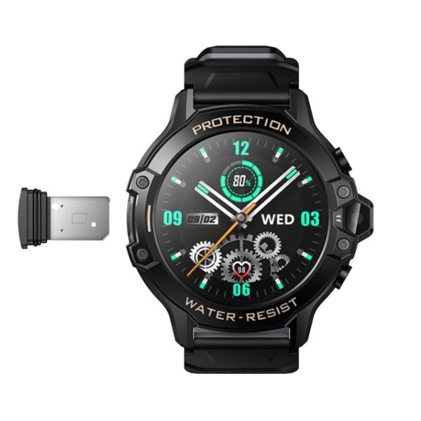 Reloj Smartwatch Para Niños Camara Sos Gps Hoco Y107 4g Negro – imagen 2