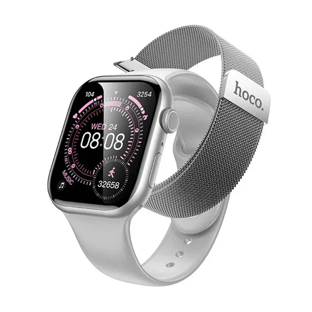 Reloj Smartwatch Hoco Y42 Bluetooth Ipx6 Tft Gris