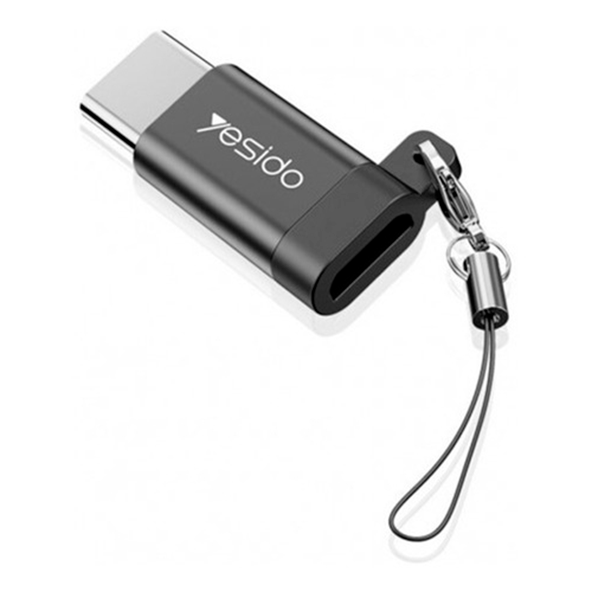 Adaptador Mirco Usb a Tipo C Yesido Gs04 Negro