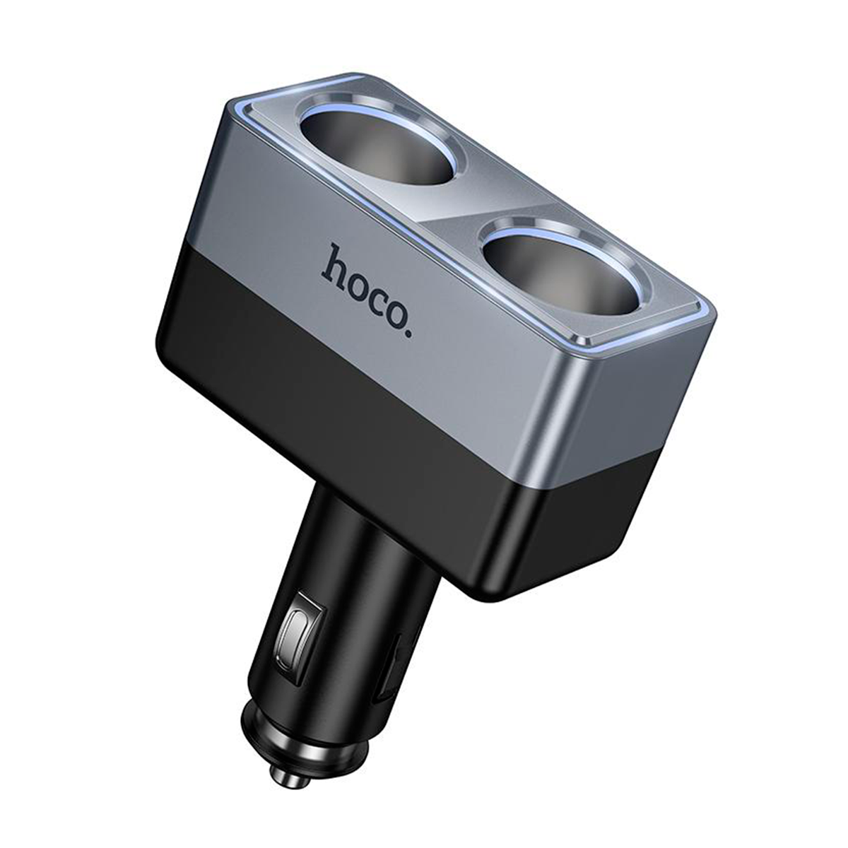 Cargador De Auto Divisor Encendedor Hoco N65 240w Gris