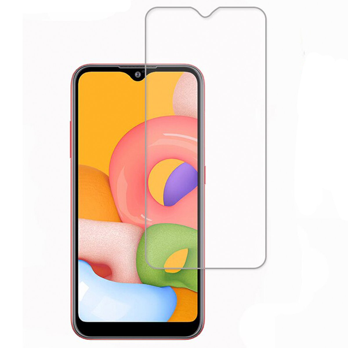 Samsung Galaxy A01 Lamina Vidrio Templado