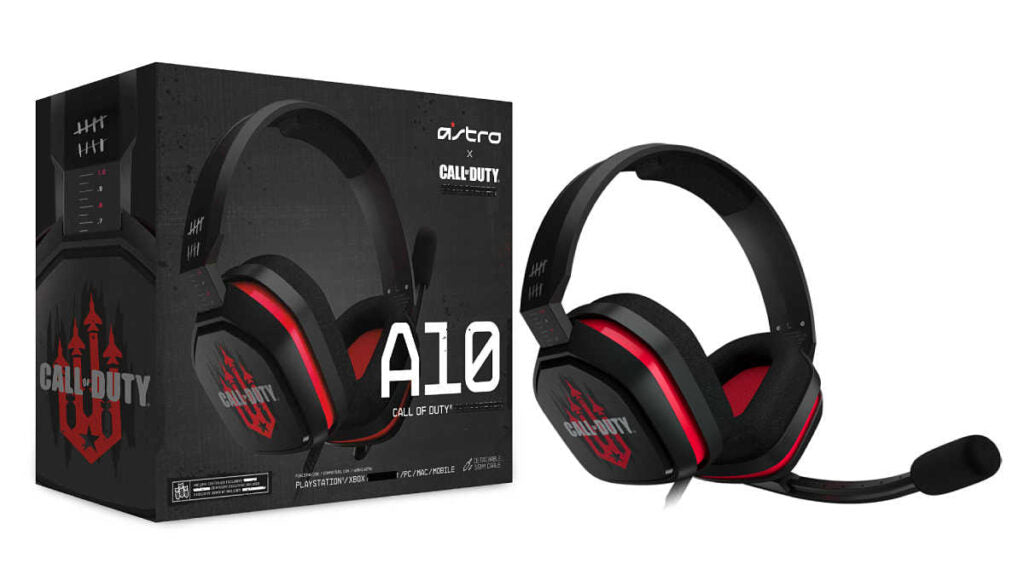 Audífonos Gamer Astro Logitech A10 Call Of Duty Pc Ps4 Xbox Negro Fijo – imagen 2