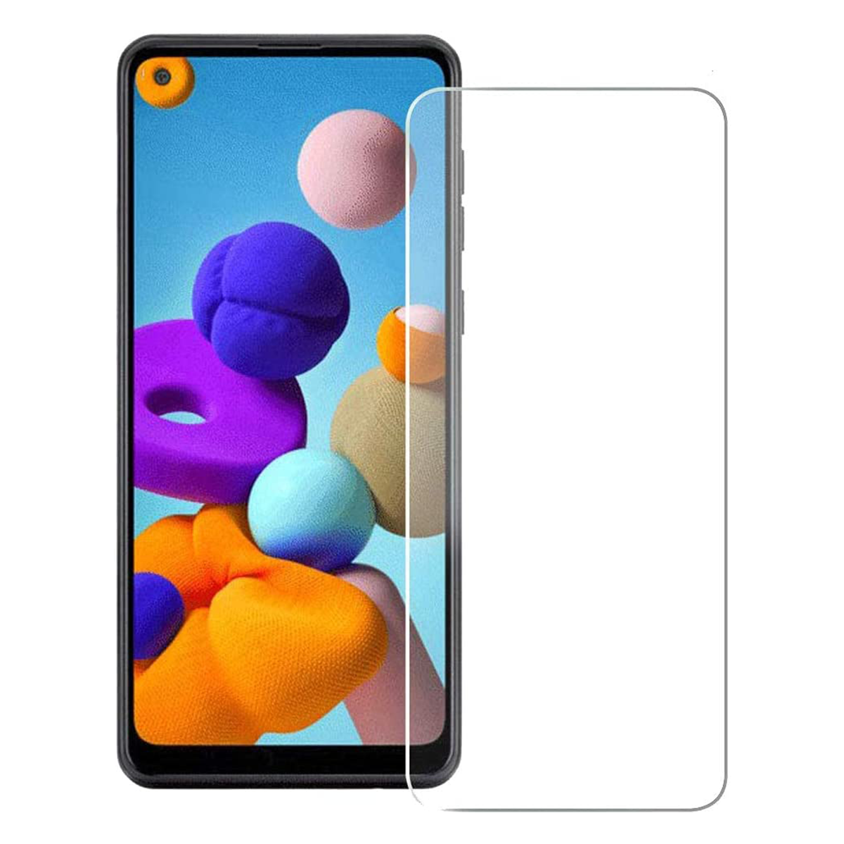 Samsung Galaxy A21s Lamina Vidrio Templado