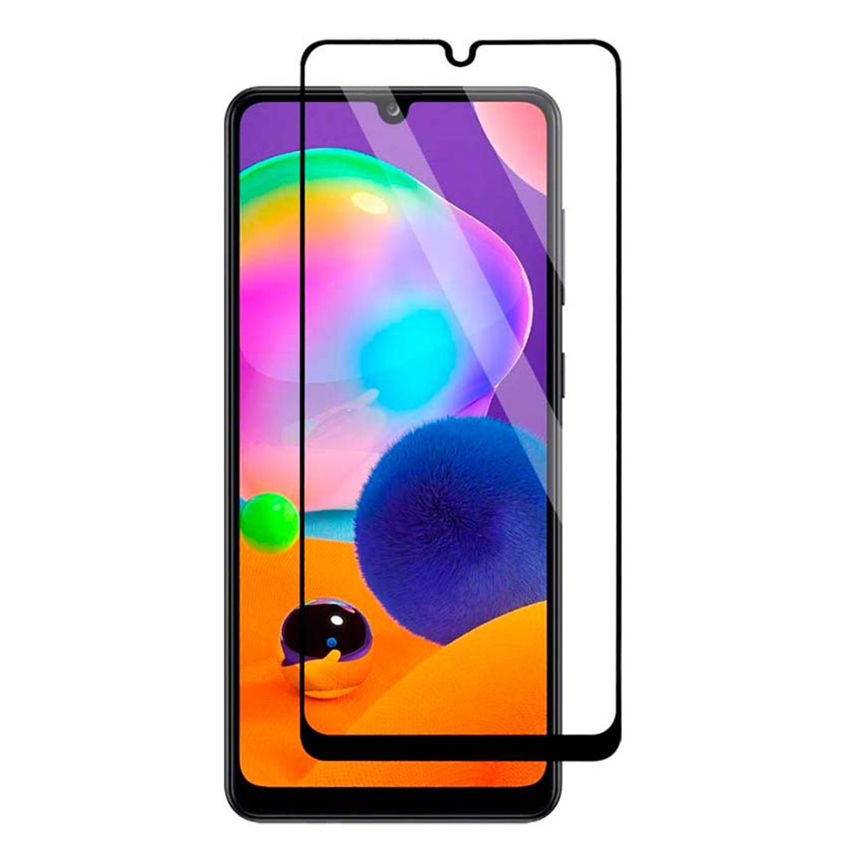 Samsung Galaxy A31 Vidrio Templado Full Pegamento