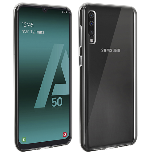 Samsung Galaxy A50 Carcasa Transparentes Gel TPU