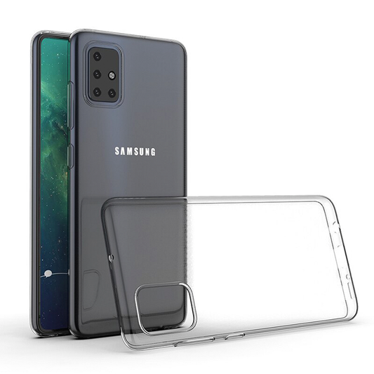 Samsung Galaxy A51 Carcasa Transparentes Gel TPU
