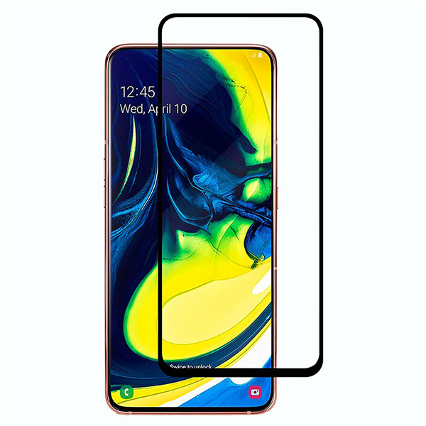 Samsung Galaxy A80 Vidrio Templado Full Pegamento