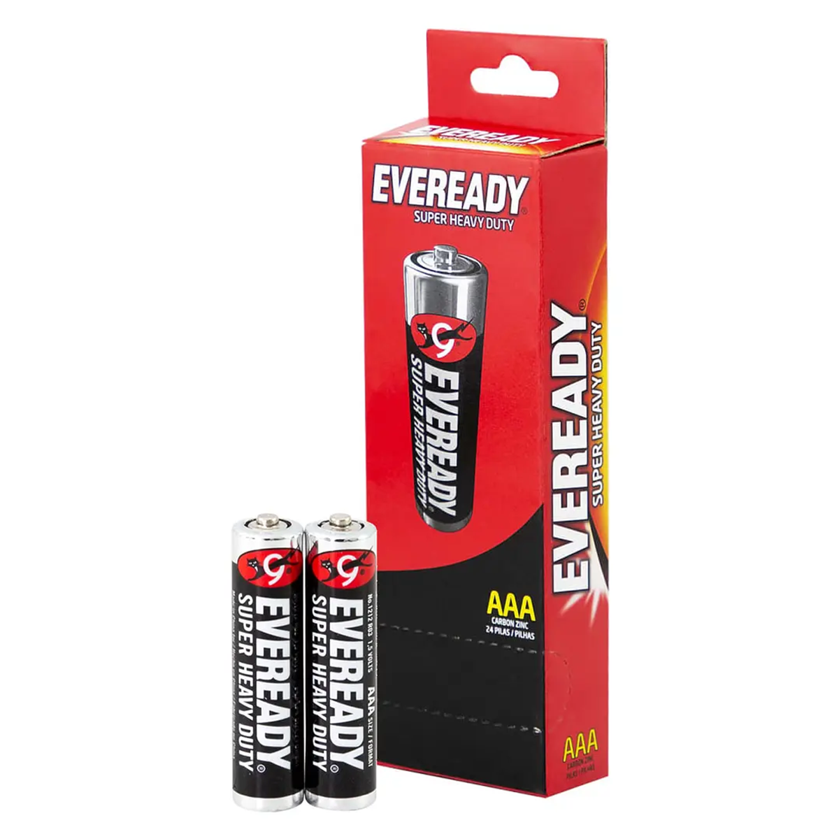 Pila Eveready Carbon AAA Caja 24 Unidades
