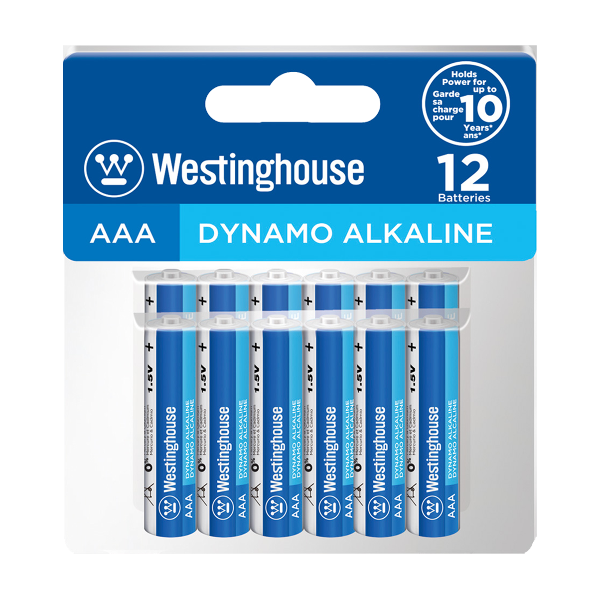 Pack 12 Pilas Alcalina AAA Westinghouse