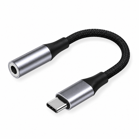 Adaptador Birlink Tipo C a Jack 3.5mm Con Chip DAC