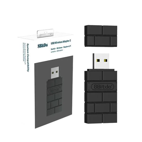 Adaptador 8bitdo Bluetooh Usb Pc Switch Xbox Ps4 Ps5 Ps3 Negro – imagen 3