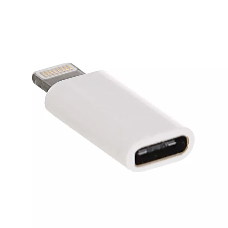 Adaptador Tipo C a Lightning Welkonex Blanco – imagen 3