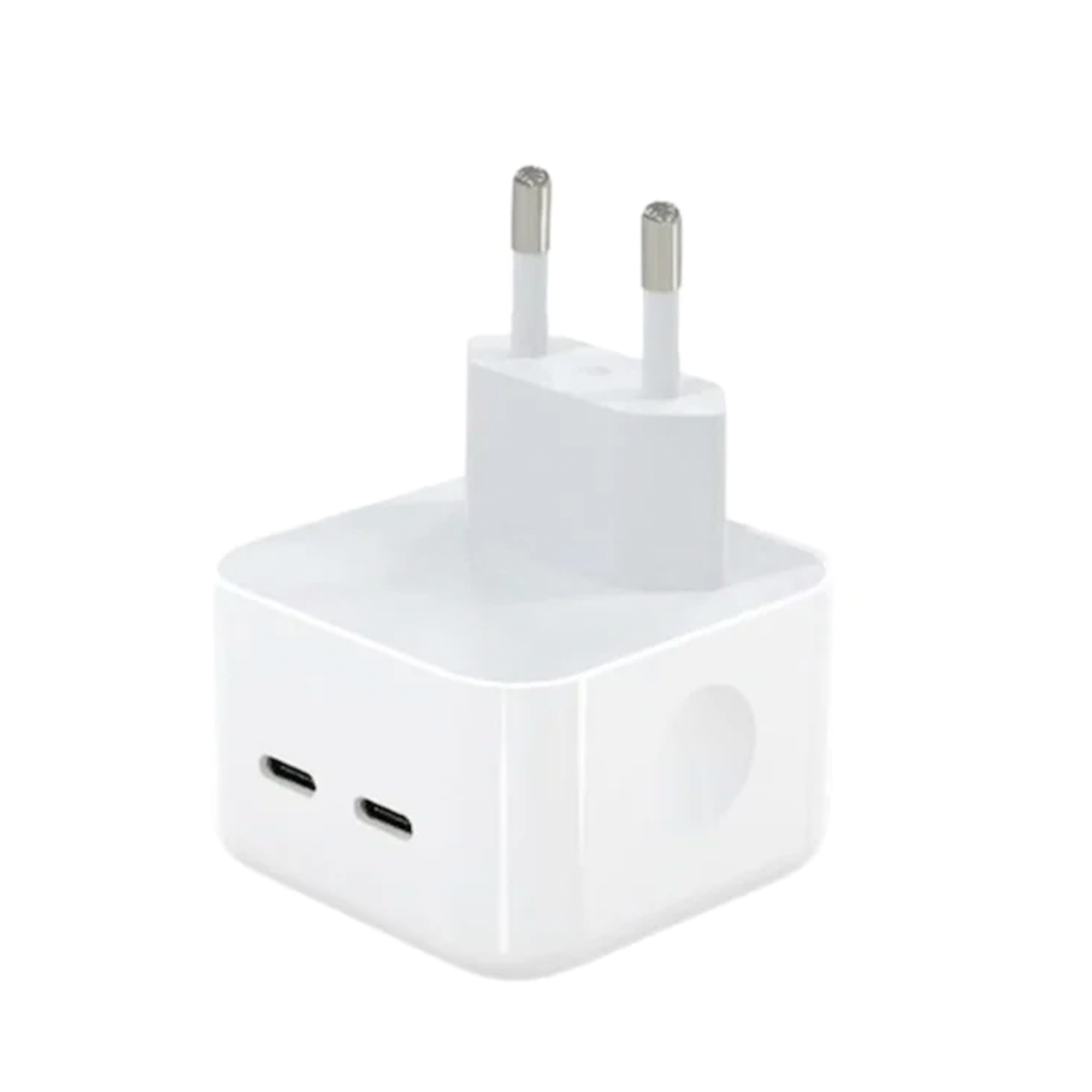 Cargador Apple 35W 2 Puertos Usb C Blanco