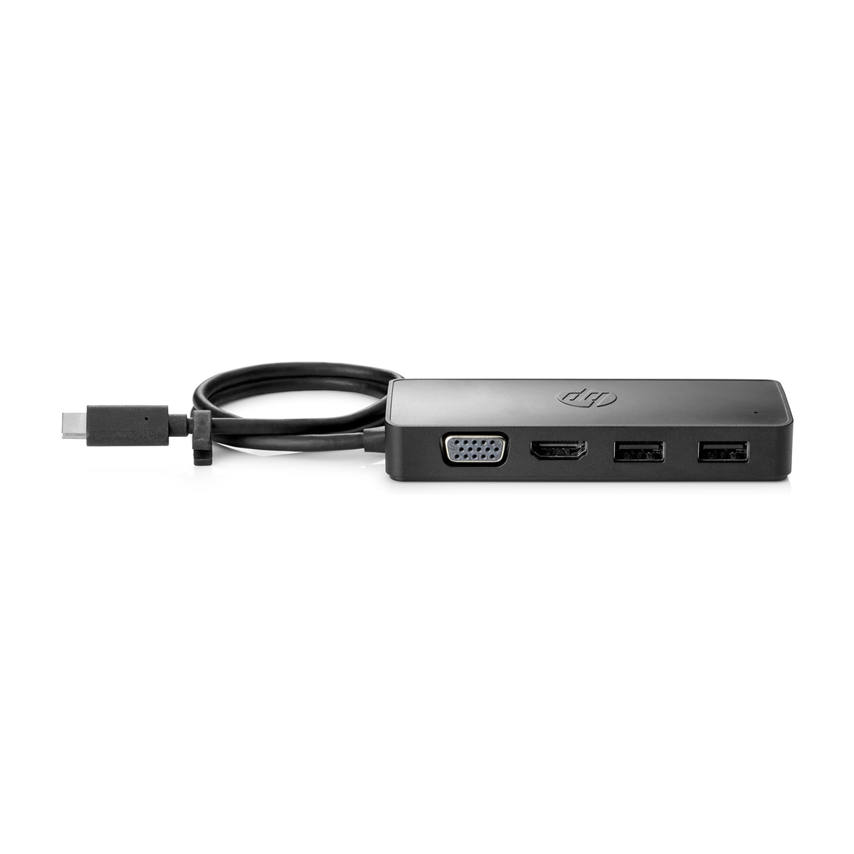 Adaptador Hub Usb Tipo C 5 en 1 Hdmi Usb 3.0 Vga Negro