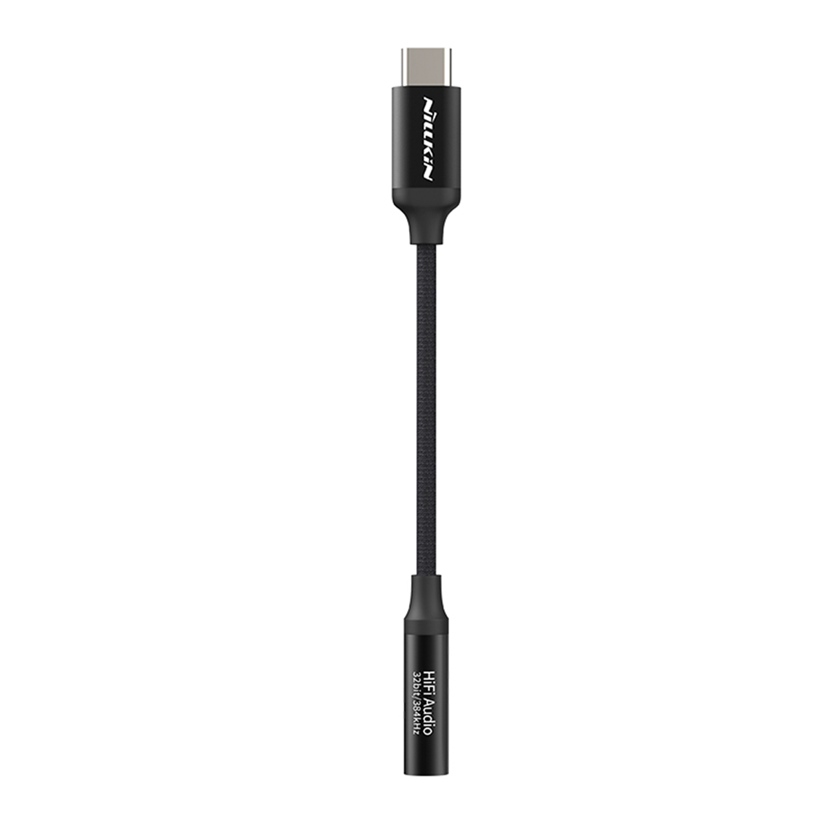 Adaptador Tipo C a Jack 3.5mm Hifi Nillkin Negro