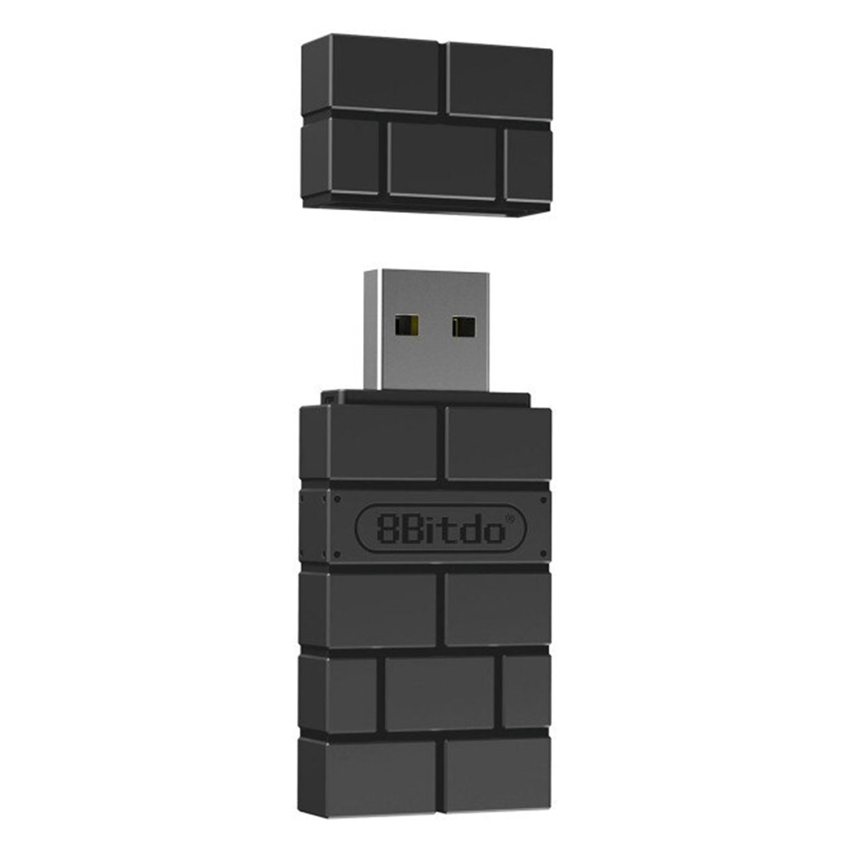 Adaptador 8bitdo Bluetooh Usb Pc Switch Xbox Ps4 Ps5 Ps3 Negro