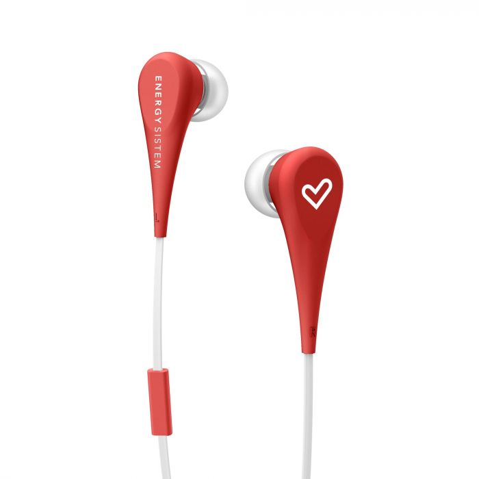 Audifonos Energy Sistem Earphones Style 1+ Rojo – imagen 3