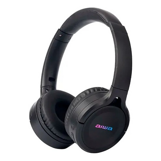 Audífonos Over-ear Bluetooth Aiwa Negro Awk17b Negro