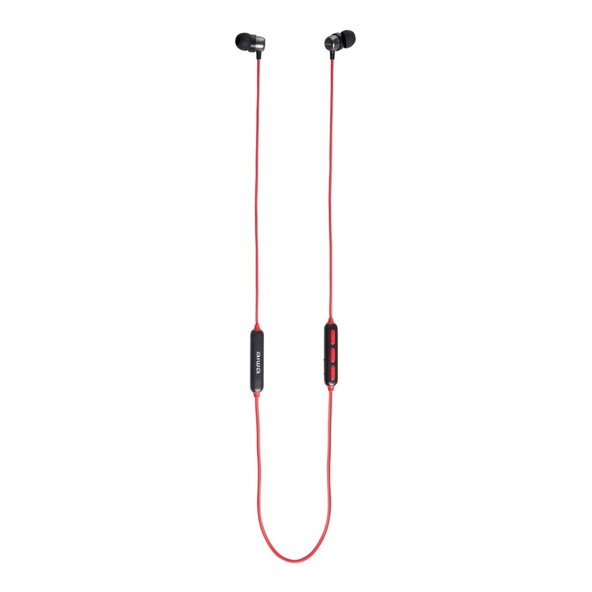 Audifonos Inalámbricos Bluetooth Aiwa Aw - 680bt Rojo