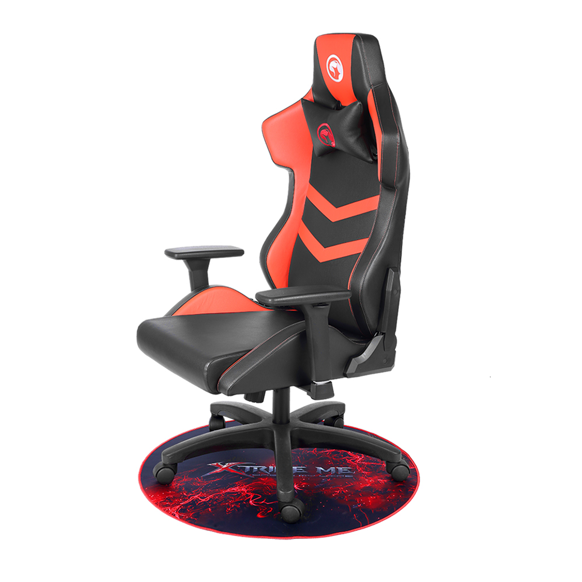 Alfombra Gamer Xtrike Me Gx01 XXXL Para Silla Negro