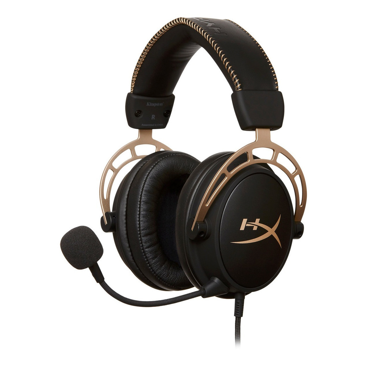 Audifono Gamer Hyperx Cloud Alpha Gold Edition
