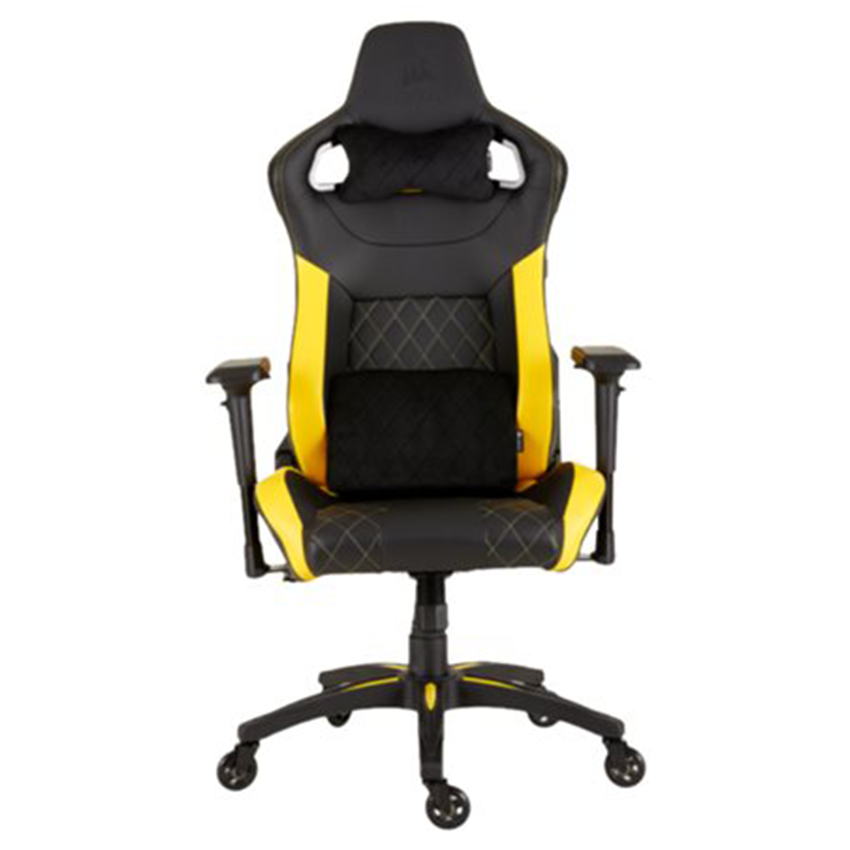 Silla Gamer Corsair T1 Race Negro Amarillo