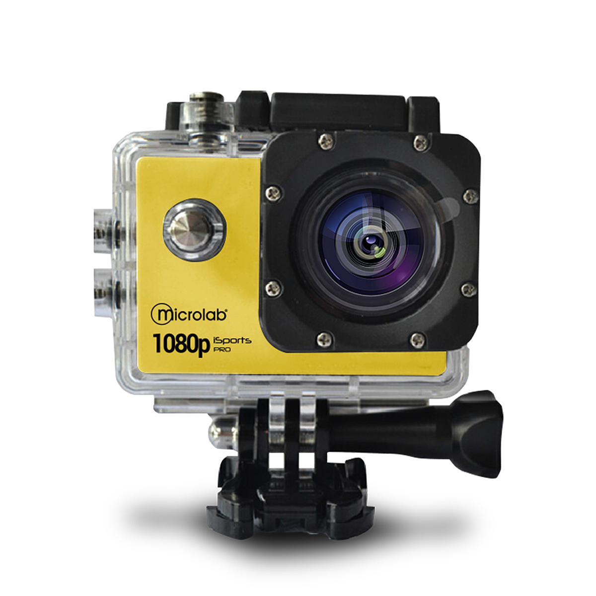 Camara Deportiva Extreme iSport Pro 1080p Microlab Amarillo