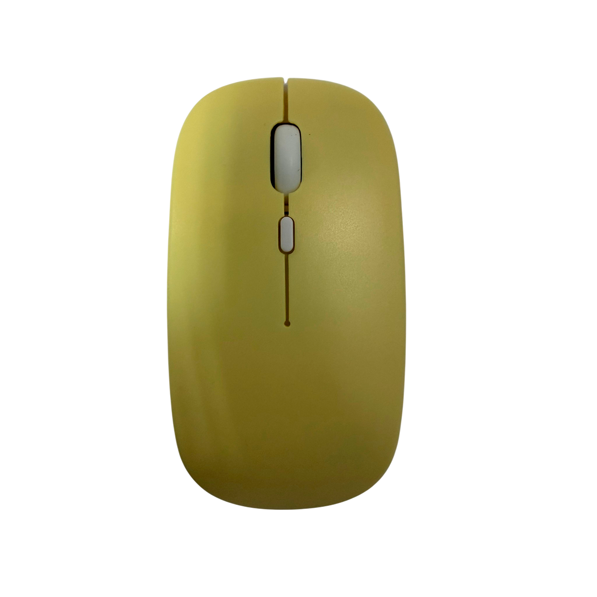 Mouse Inalambrico Dual Silencioso Recargable M101 Amarillo