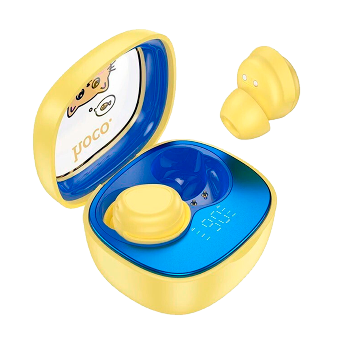 Audífonos In Ear Bluetooth Niños Hoco Ew111 Amarillo