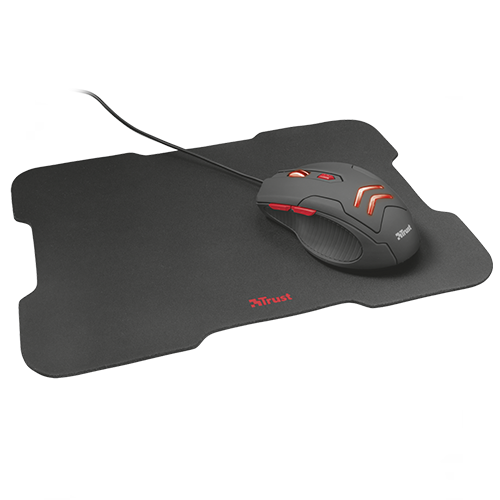 Kit Gamer Mouse + Mousepad Ziva Trust