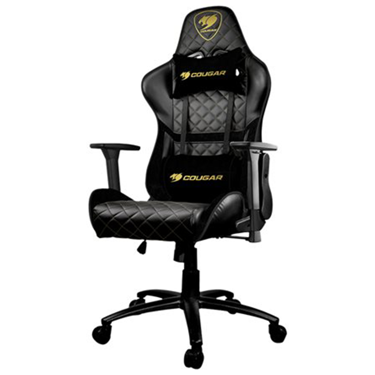 Silla Gamer Profesional Cougar Armor One Royal Negro Amarillo