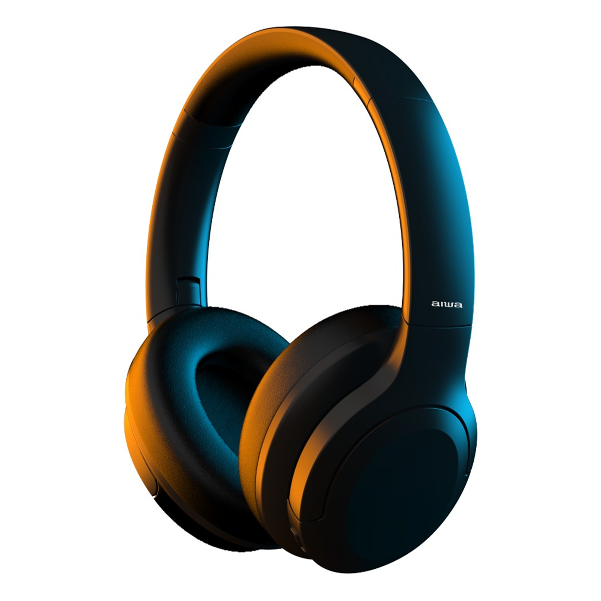 Audífono Bluetooth On-ear Aiwa Aw-45ANC Cancelacion De Ruido Negro