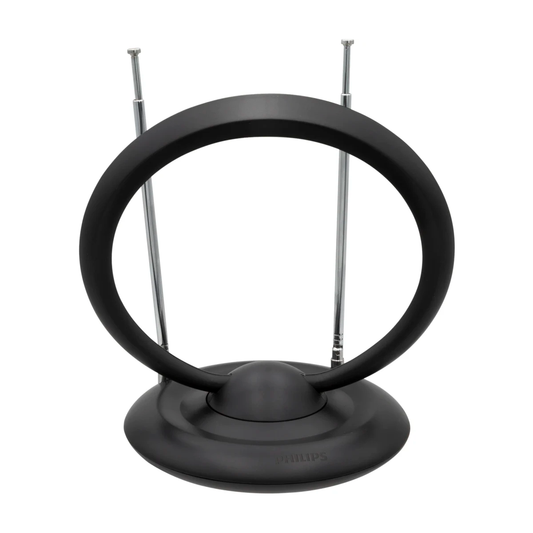 Antena Digital Circular Philips SDV6231/55 Interior Negro