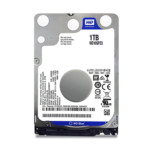 Disco Duro WD Blue 1 Tb 2.5 Sata 3 WD10SPZX