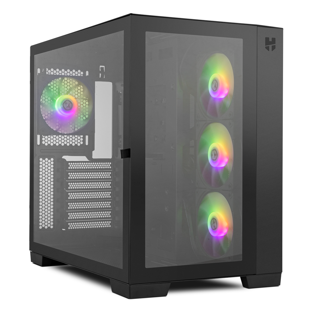Gabinete Gamer Nox Hummer Astra Mid Negro