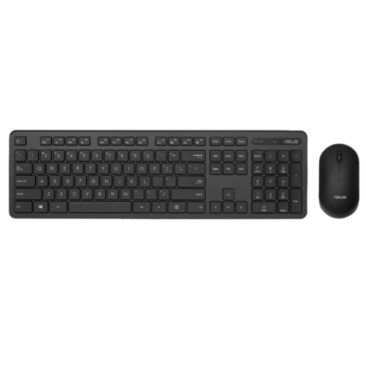 Kit Teclado Y Mouse Inalámbrico Asus Cw100 Negro