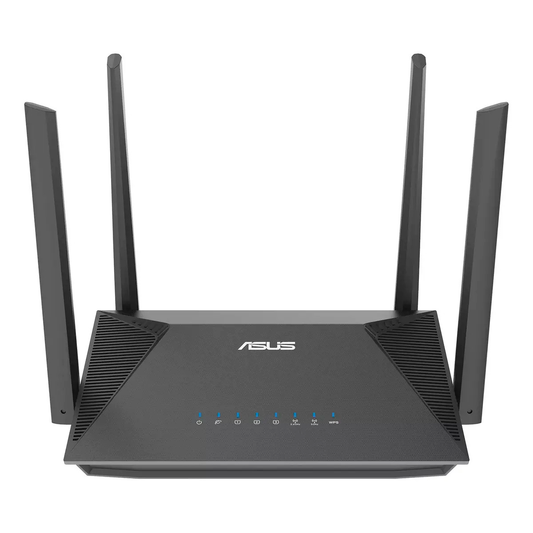 Router Asus Extensible Rt-ax52 ax1800 Wifi 6 Doble Banda Negro