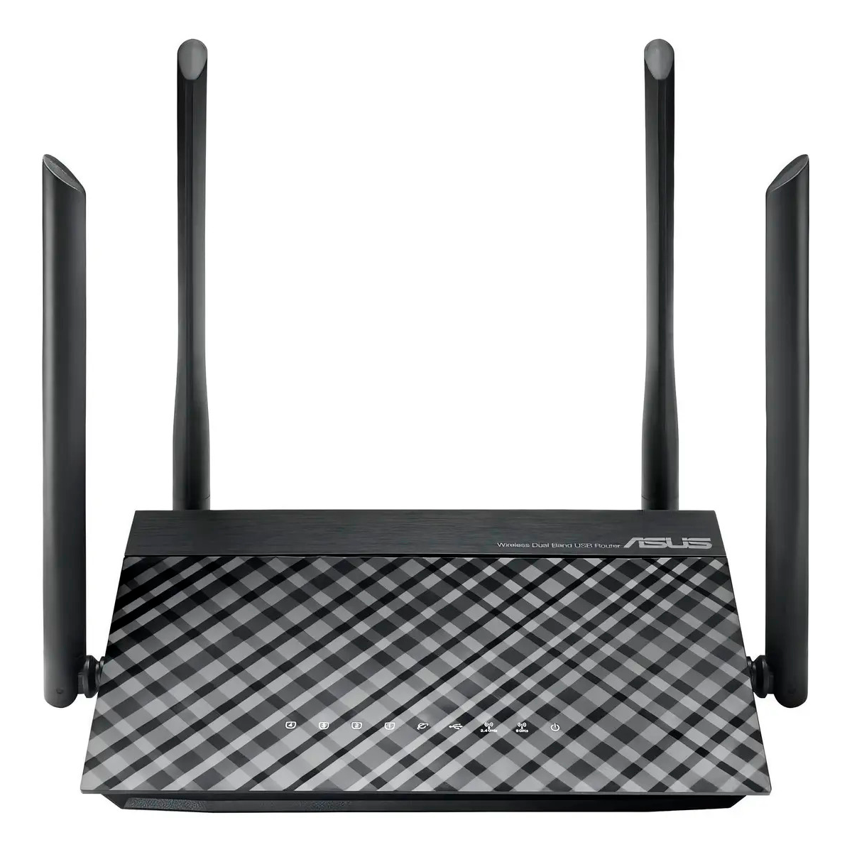 Router Asus WiFi 5 RT-AC1200 V2 Dual Band Fast Ethernet Negro