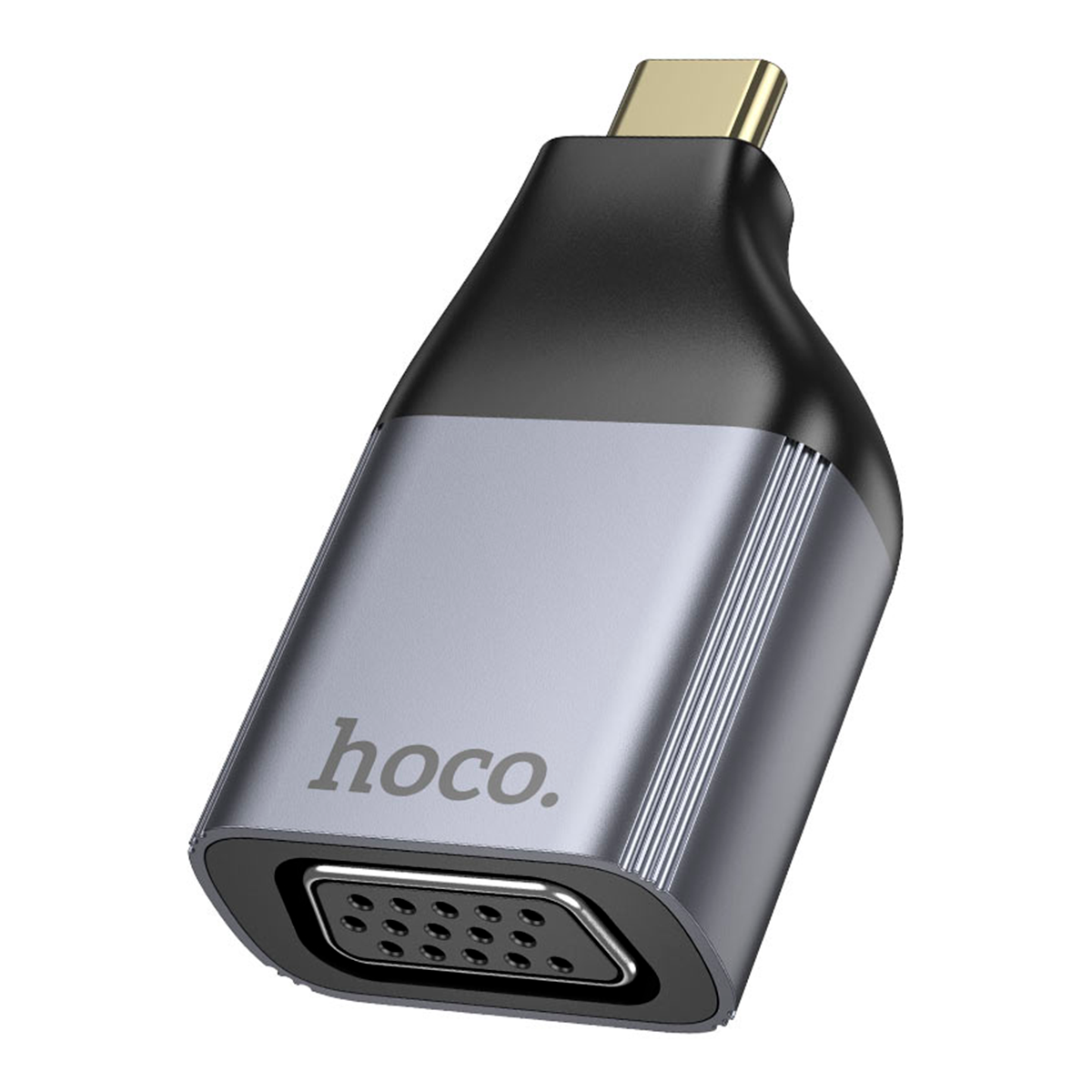 Adaptador Otg Tipo C a Vga Hoco Ua34 Gris