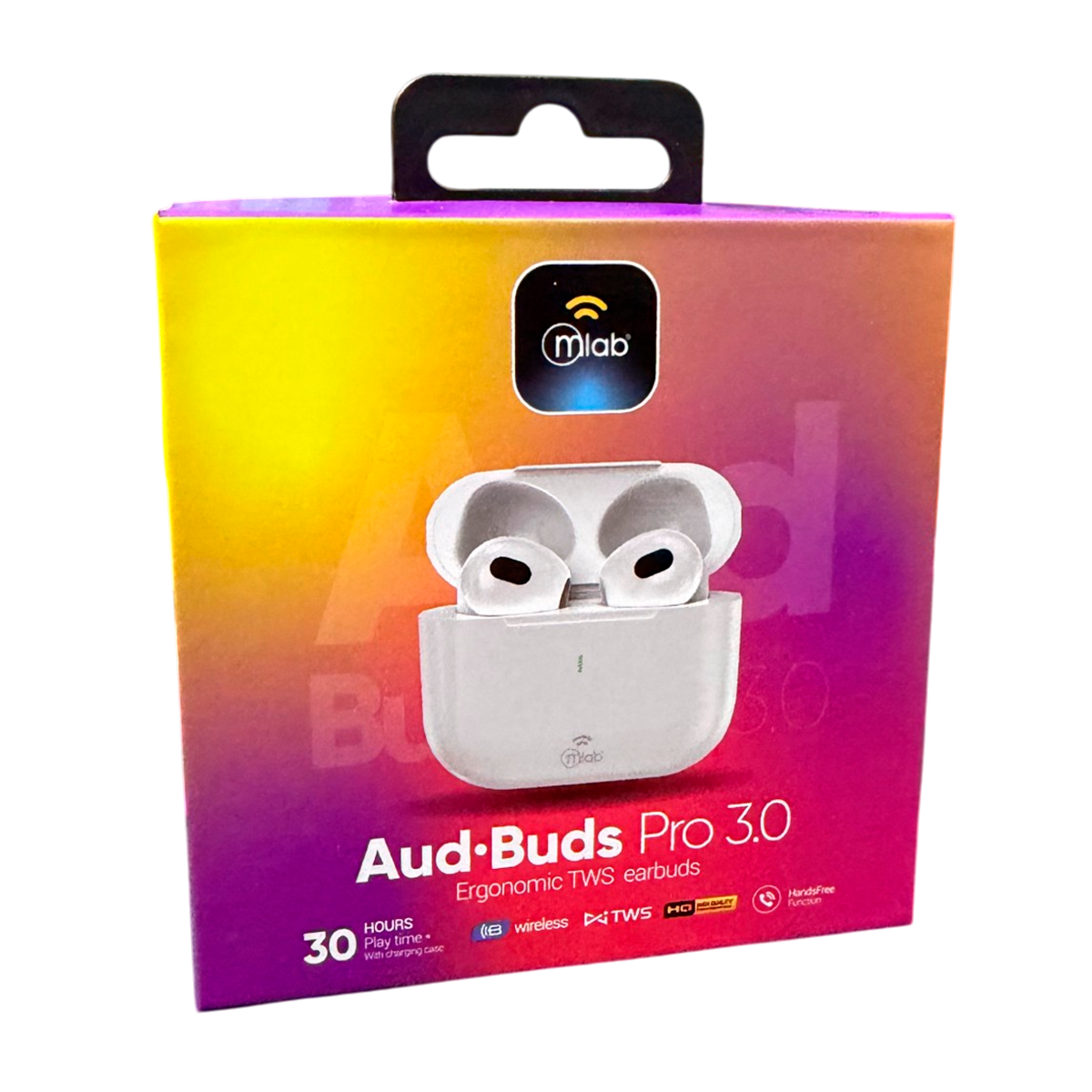 Audifonos In Ear Bluetooth Mlab Aud Buds Pro 3.0 M9777 Blanco
