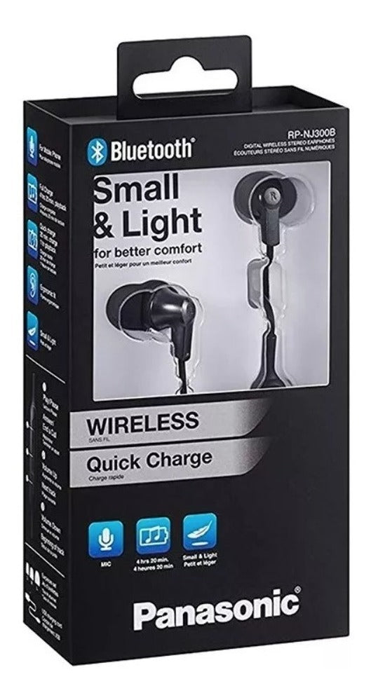 Audífono Bluetooth Panasonic Rp-nj300b Negro – imagen 2