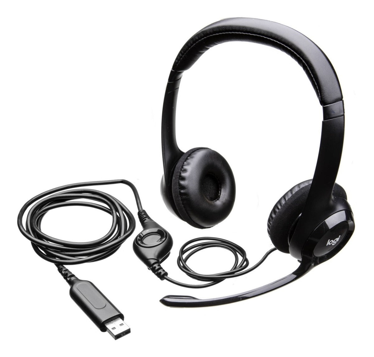 Audifono Con Microfono Logitech H390 Usb Negro – imagen 3