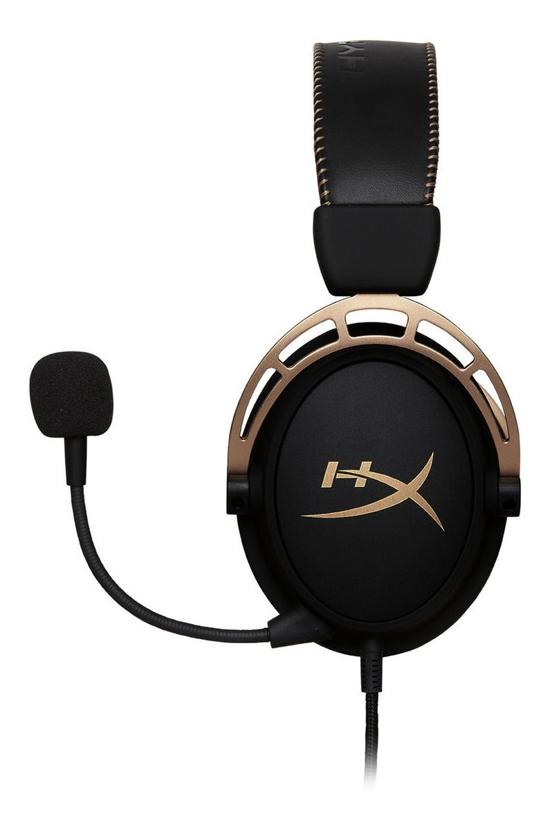 Audifono Gamer Hyperx Cloud Alpha Gold Edition – imagen 3
